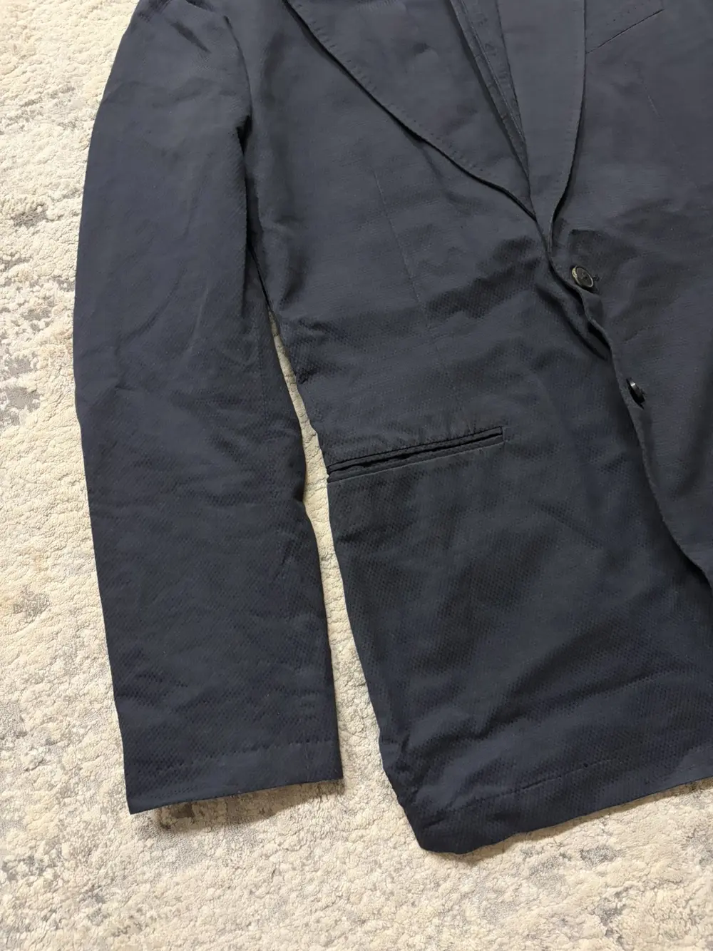 Dries Van Noten - Cotton Linen Perforated Jacket 19x31 - Image 4