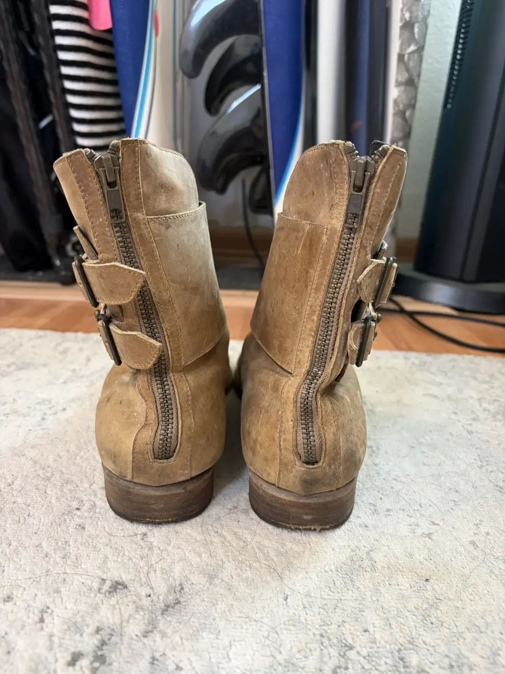 FAD-3 Buckle Back Zip Boots 9 US Men - Image 3
