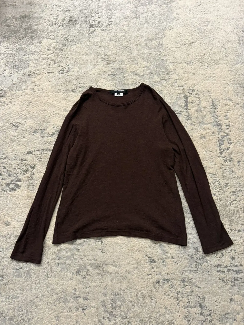 Junya Watanabe AW19 Brown Long Sleeve Tee 20x25