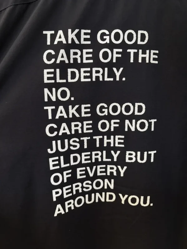Junya Watanabe Man – SS02 Poem Black Shirt Elderly6