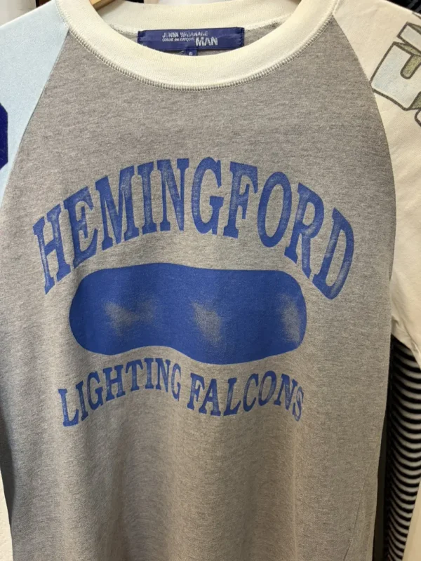 Junya Watanabe – SS05 Hemingford Lighting Falcons Reconstructed Tee Shirt8