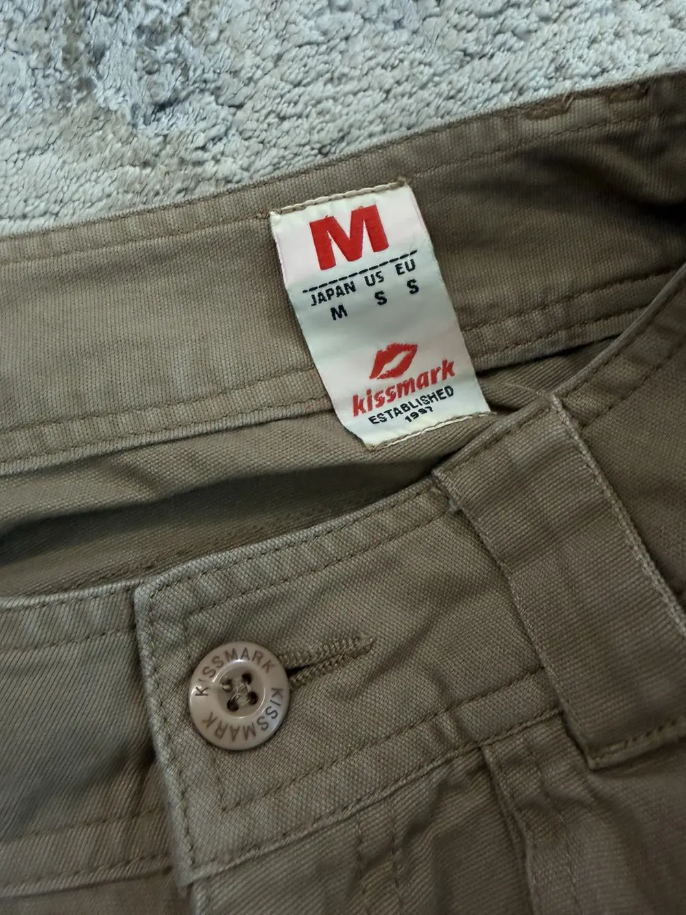 Kiss Mark - Flared Cargo Pants 28x30 - Image 5