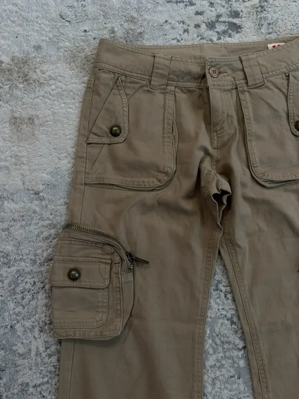 Kiss Mark – Flared Cargo Pants8