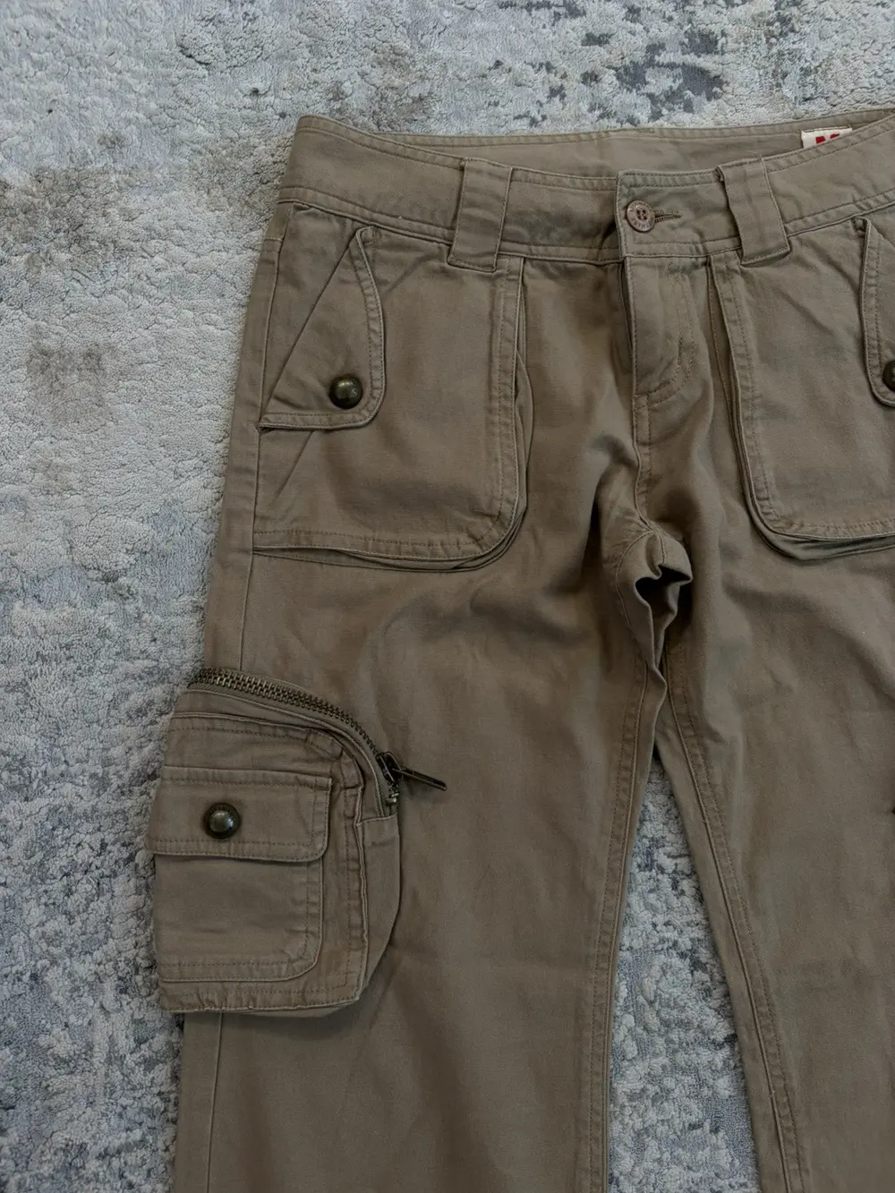 Kiss Mark - Flared Cargo Pants 28x30 - Image 2