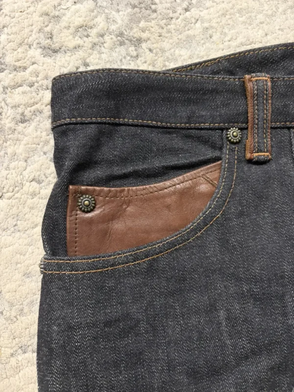 Marquis – Black Bootcut Cowboy Jeans10