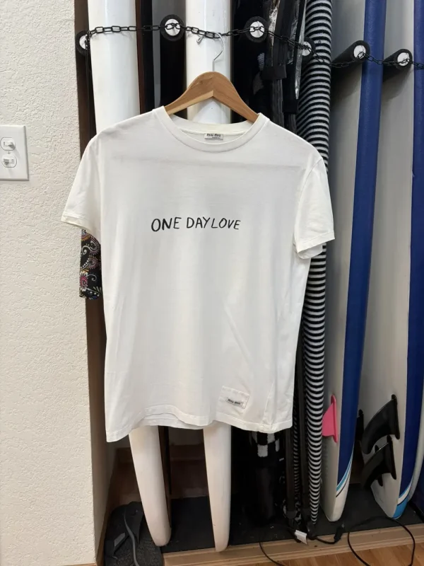 Miu Miu - One Day Love T Shirt 19x25