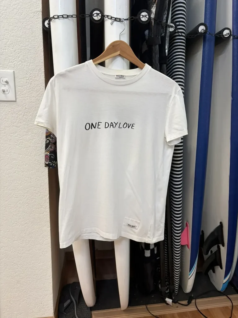 Miu Miu - One Day Love T Shirt 19x25