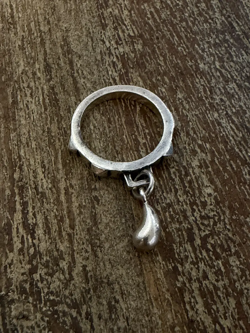 Number (N)ine - Tear Drop Studded Ring 11