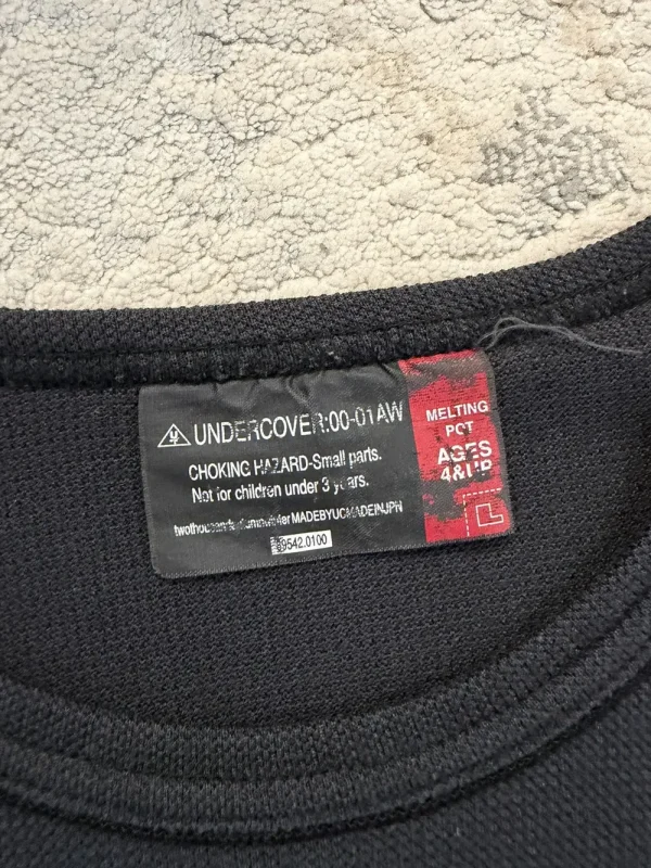 Undercover – AW00 Star Elbow Waffle Knit Longsleeve7