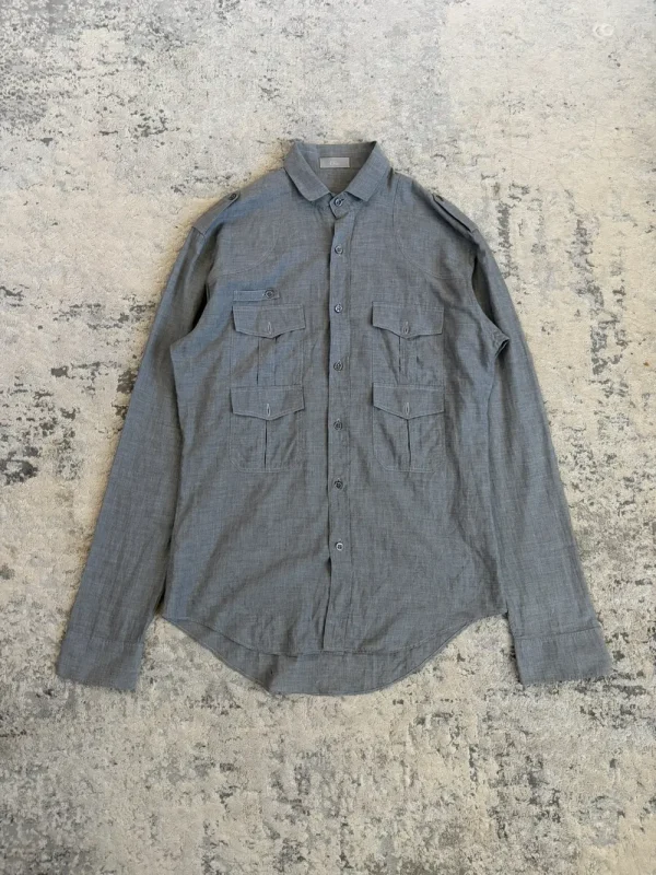 Dior Homme - SS06 Epaulette Military Shirt 20x30