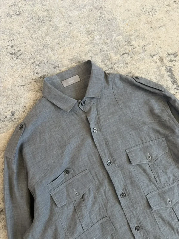 Dior Homme – SS06 Epaulette Military Shirt9