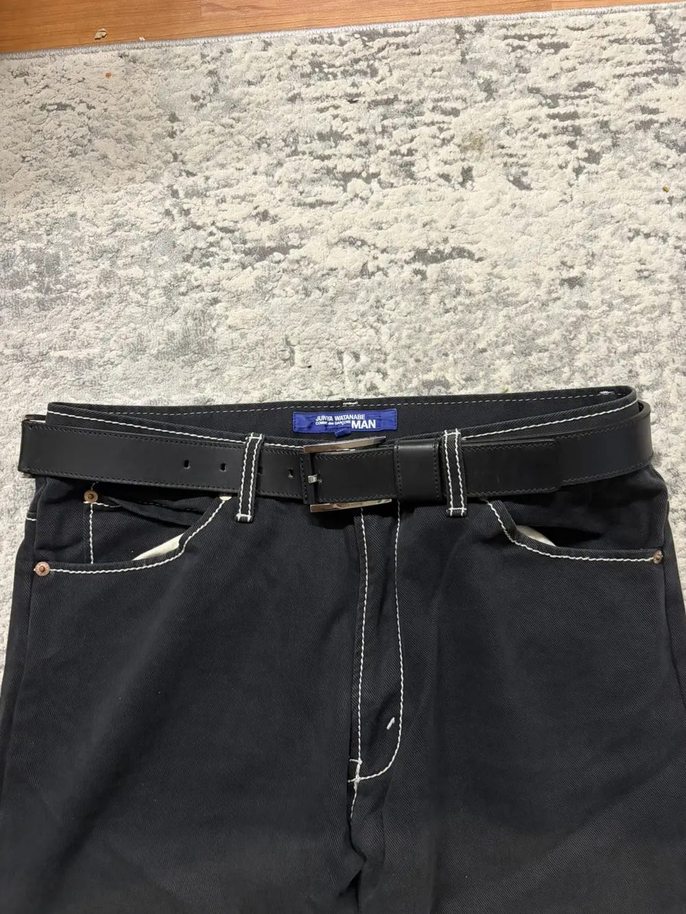 Dior Homme - Silver Buckle Belt 31-35" - Image 5