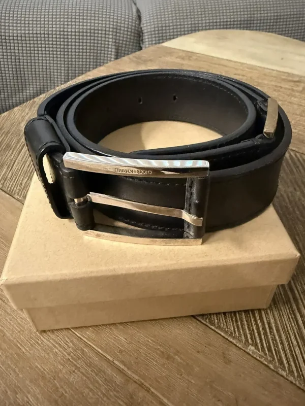 Dior Homme - Silver Buckle Belt 31-35"