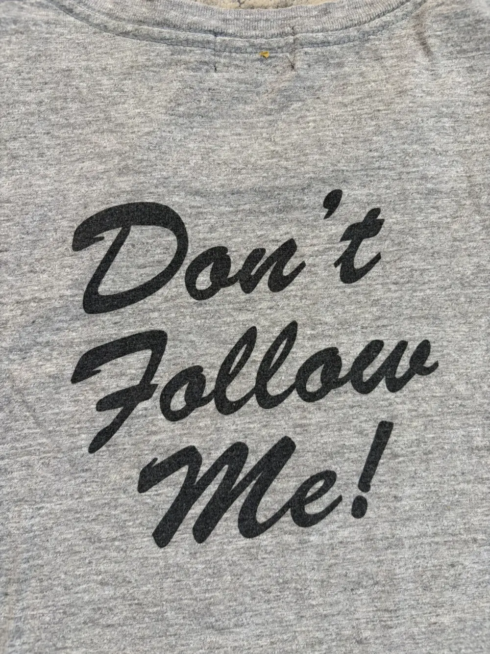 Hysteric Glamour - Hysteric a go go/Dont Follow Me T Shirt 20.5x27 - Image 5