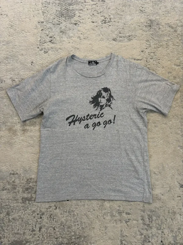 Hysteric Glamour - Hysteric a go go/Dont Follow Me T Shirt 20.5x27