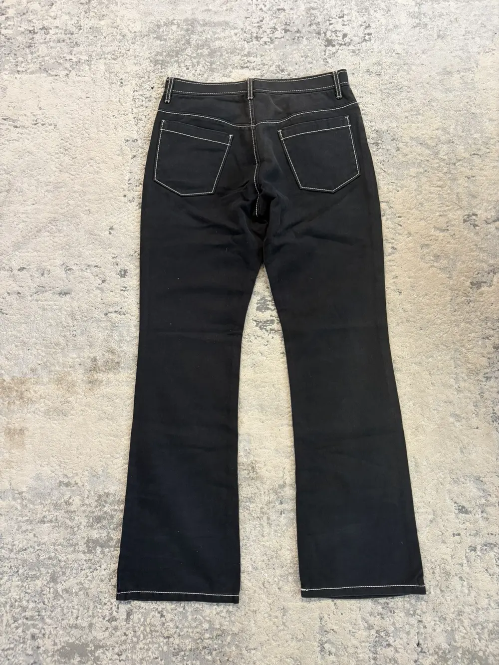 Junya Watanabe - AD2003 Black Contrast Bootcut Denim 32x33 - Image 5