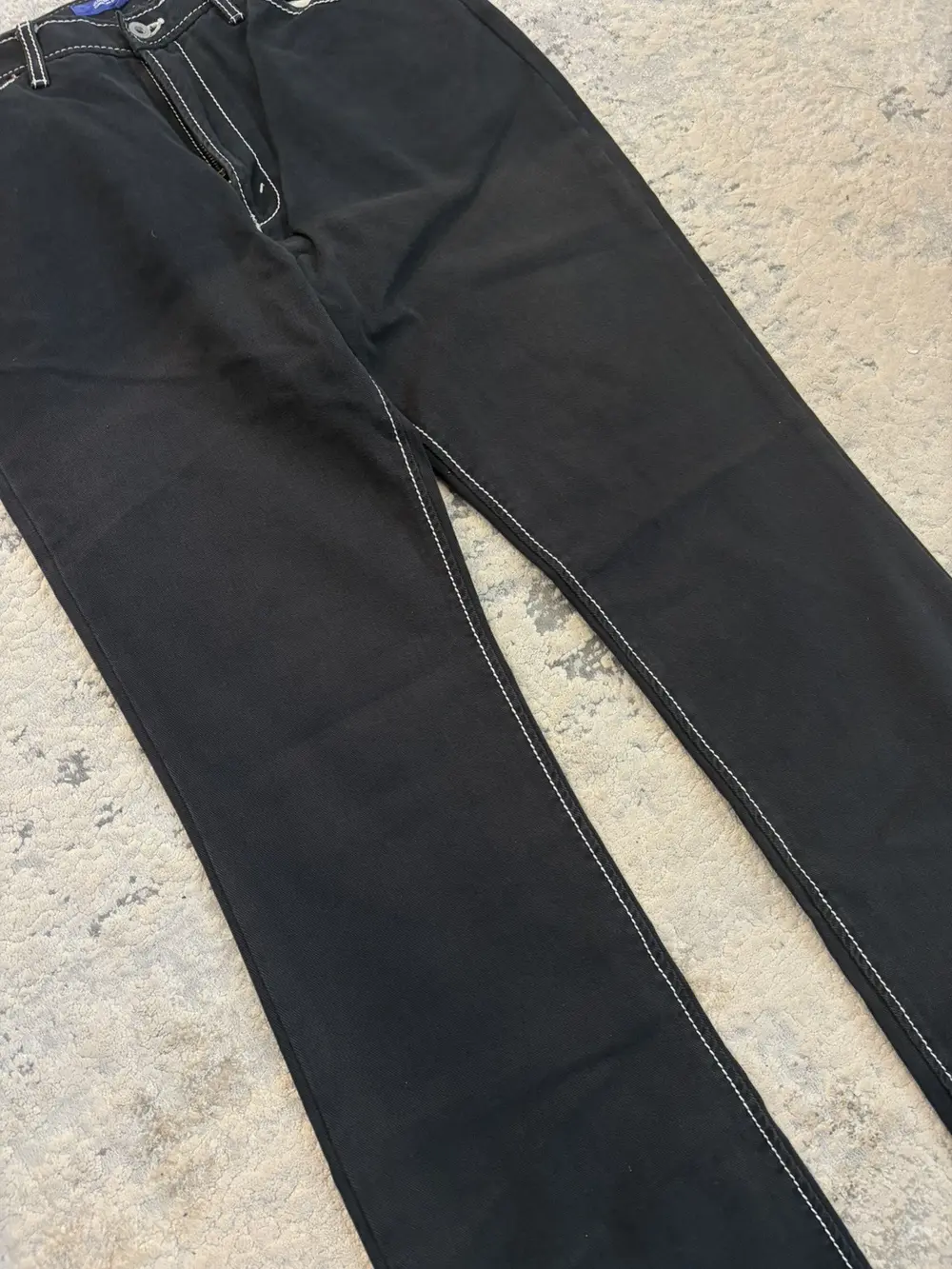 Junya Watanabe - AD2003 Black Contrast Bootcut Denim 32x33 - Image 4
