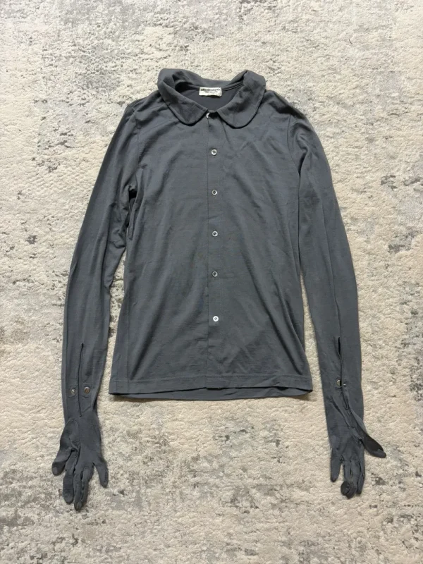 Robe De Chambre - 1993 Gloves Long Sleeve Collared Shirt 16x26