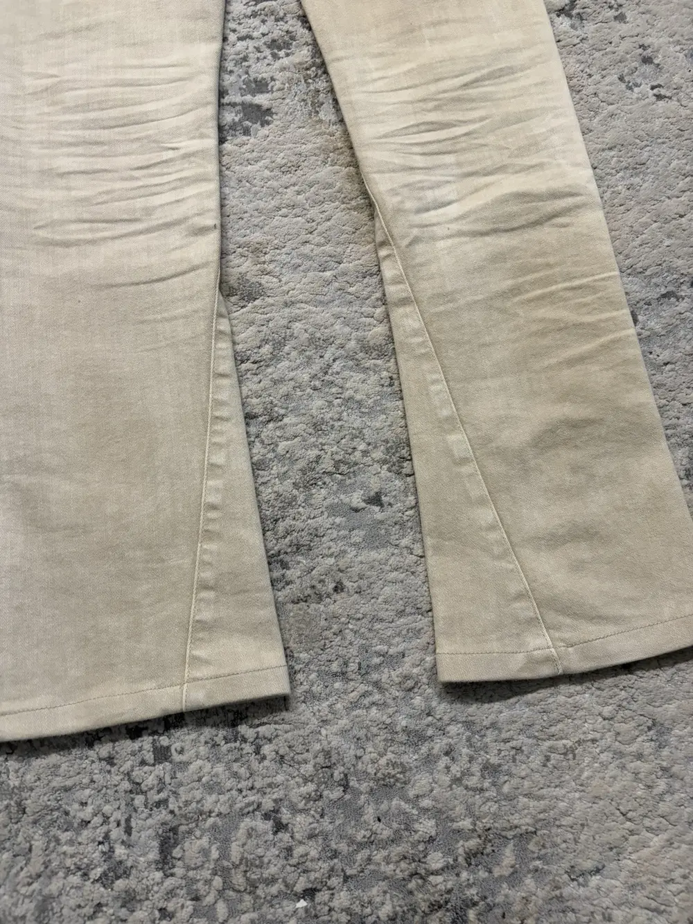 Tornado Mart - Beige Slim Bootcut Denim 32x30 - Image 8