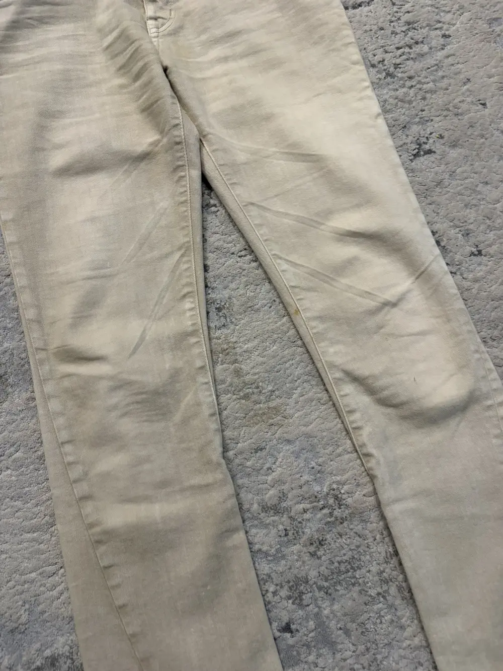 Tornado Mart - Beige Slim Bootcut Denim 32x30 - Image 4