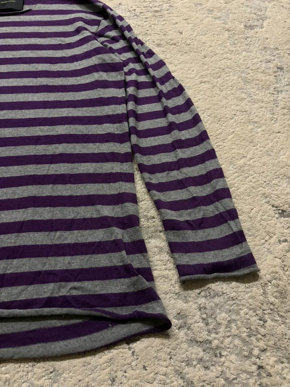 Undercover - AW14 Striped Silk/Cashmere Longsleeve Knit 21x30 - Image 4