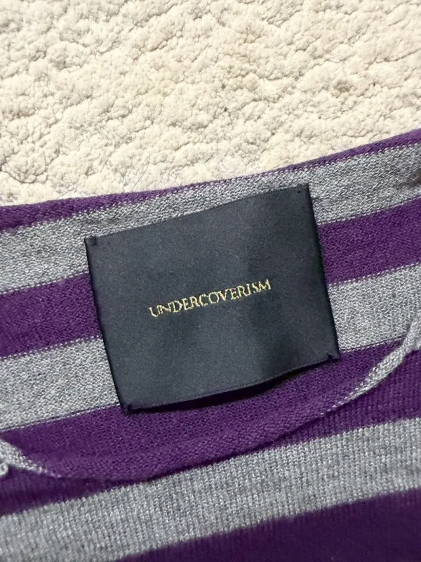 Undercover – AW14 Striped Silk Cashmere Longsleeve Knit5