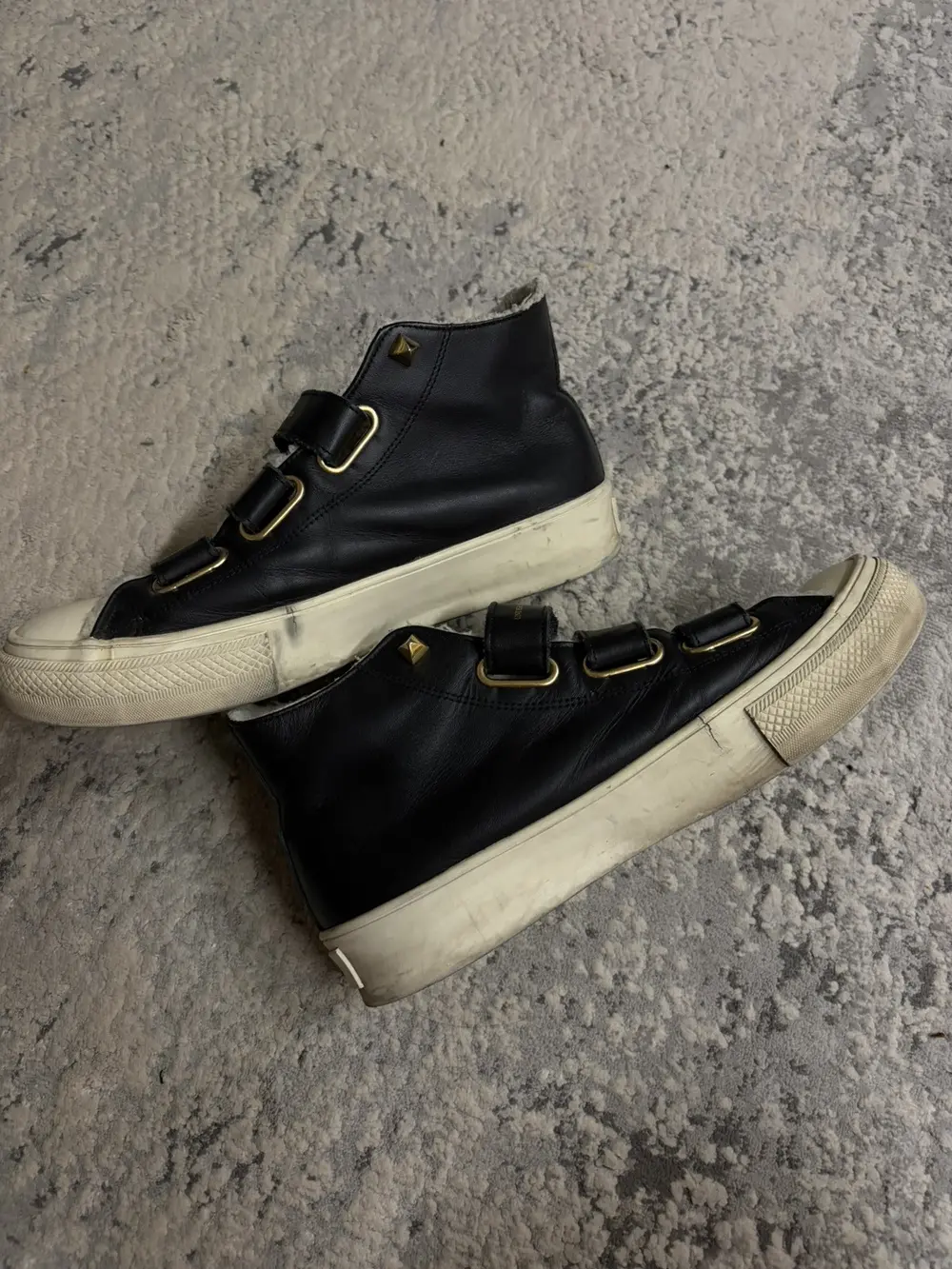 Undercover - AW16 Perfect Day Studded Sherpa Leather Sneaker 8.5US - Image 3