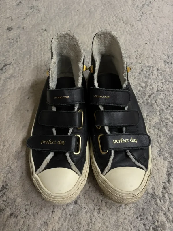 Undercover – AW16 Perfect Day Studded Sherpa Leather Sneaker8