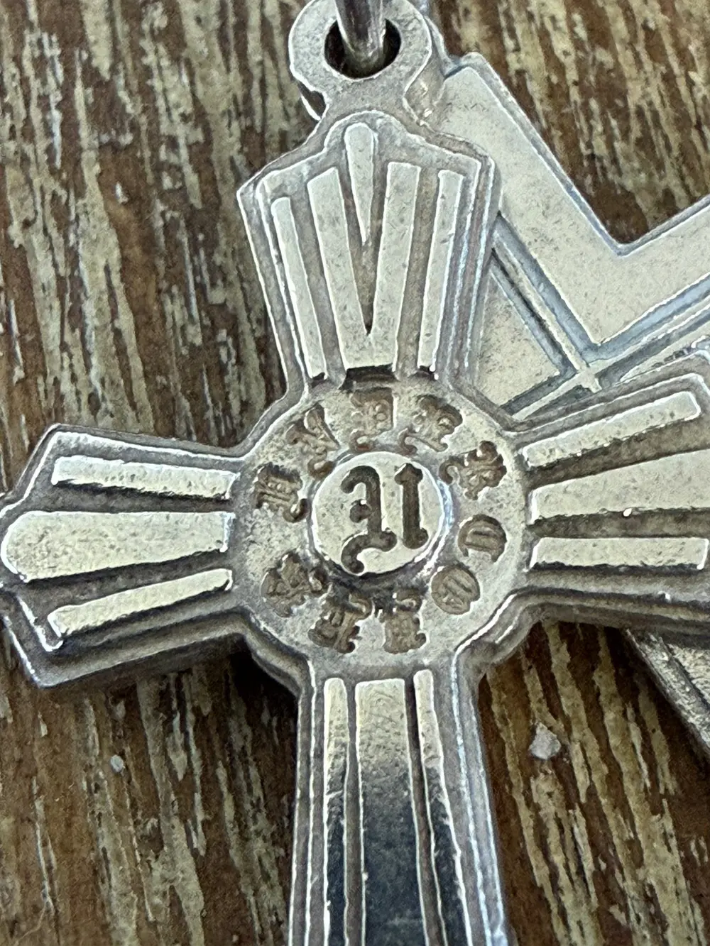 Undercover - Double Crosses Silver Necklace Pendant - Image 3