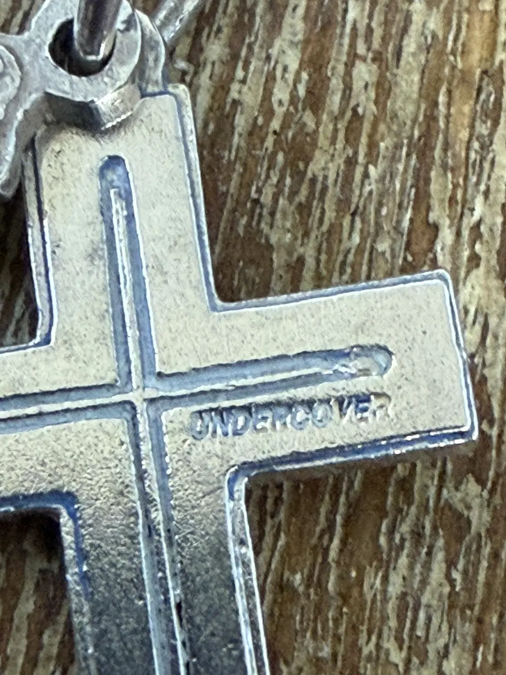 Undercover - Double Crosses Silver Necklace Pendant - Image 2