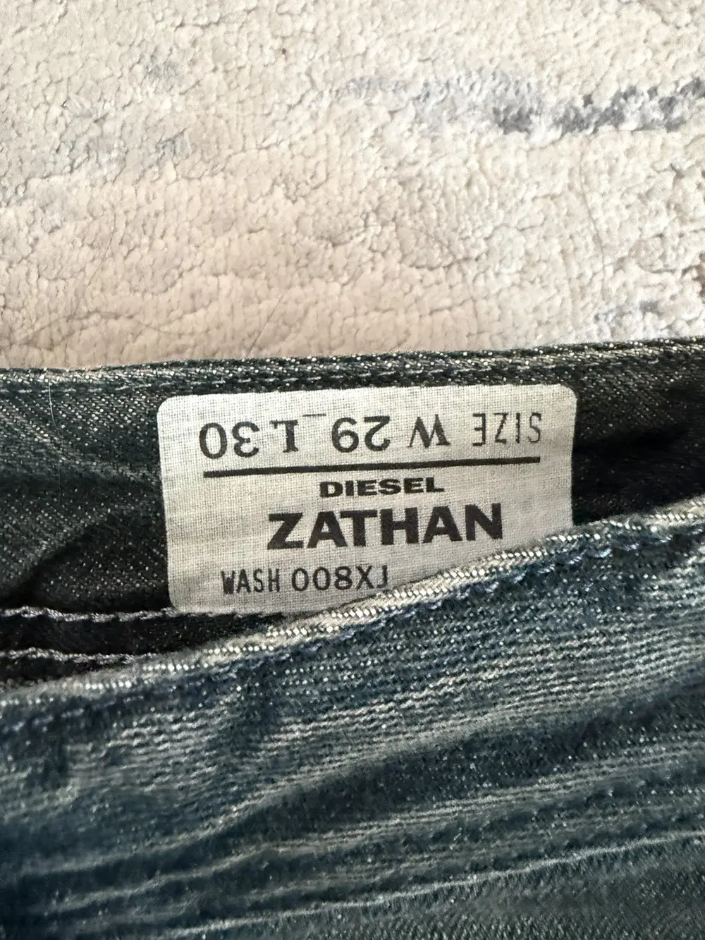 Diesel - SS09 Zathan Bootcut Denim Wash 008XJ 29x30 - Image 5