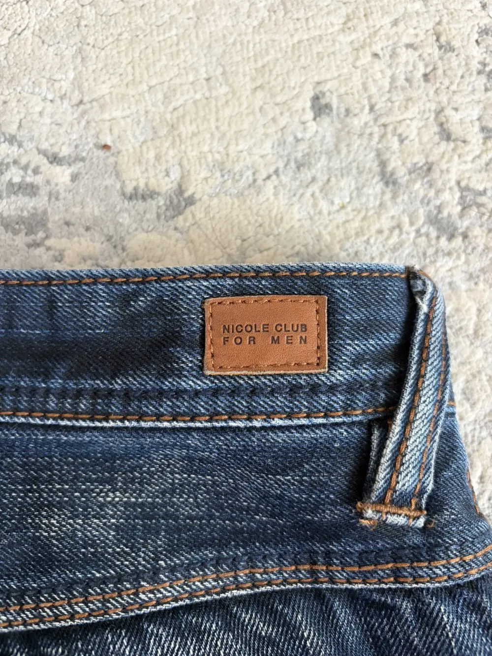 Nicole Club - Distressed Whisker Bootcut Darkwash Denim 32x32.5 - Image 8