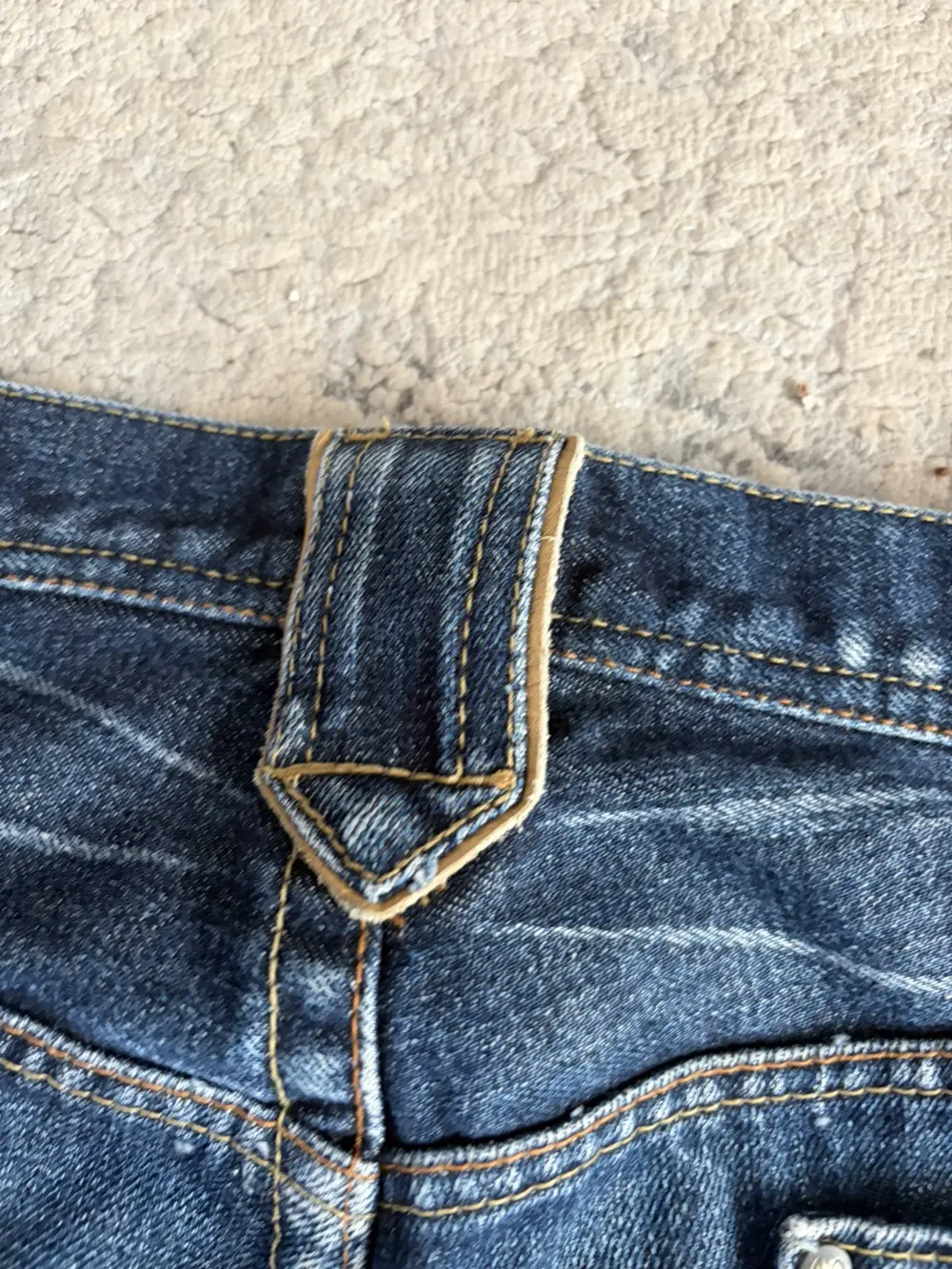 Nicole Club - Leather Accent Bootcut Whisker Denim Jeans 32x31 - Image 8