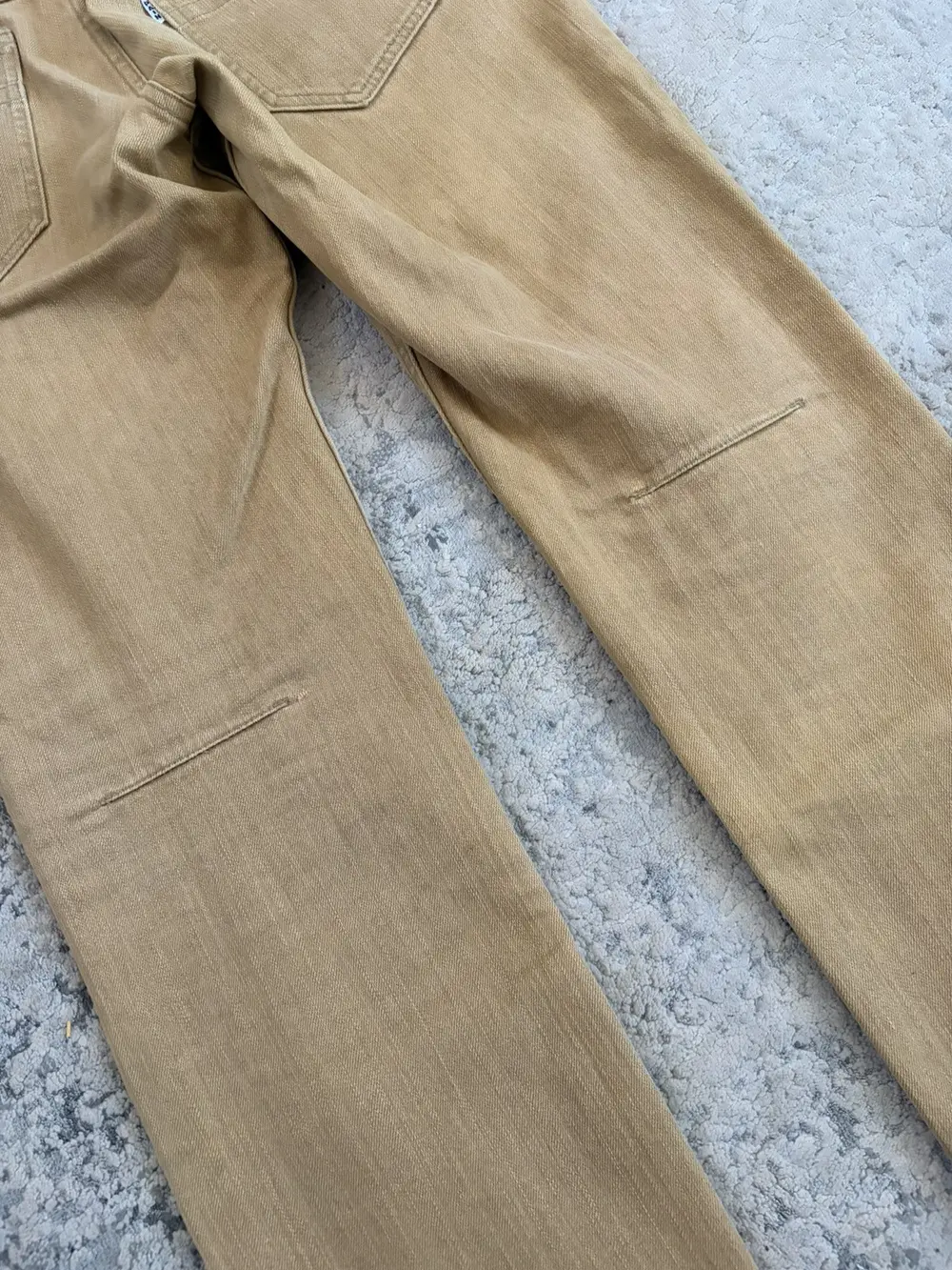 Number (N)ine - SS07 About a Boy Crying Heart Pain Khaki Denim 33x29 - Image 9