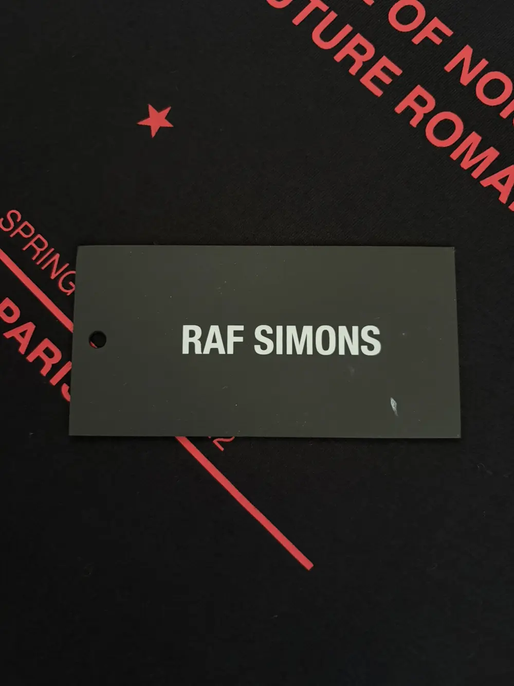 Raf Simons - SS22 Tour Tee Shirt 22x30.5 - Image 4