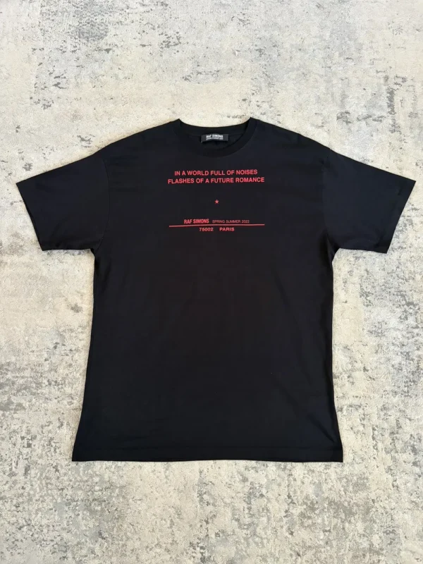 Raf Simons - SS22 Tour Tee Shirt 22x30.5