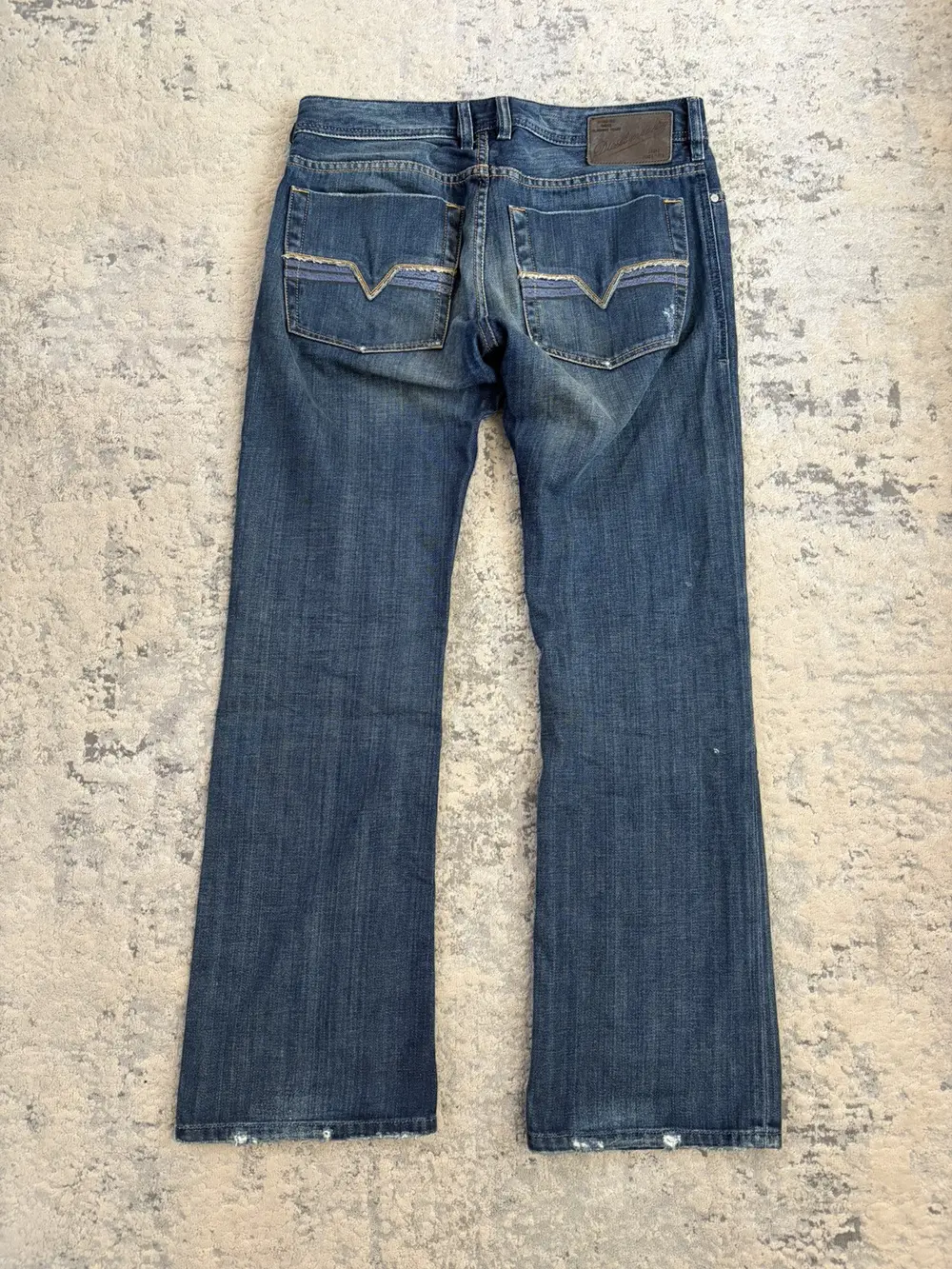 Diesel - AW08 Zatiny Bootcut Distressed Denim 16x30 - Image 6