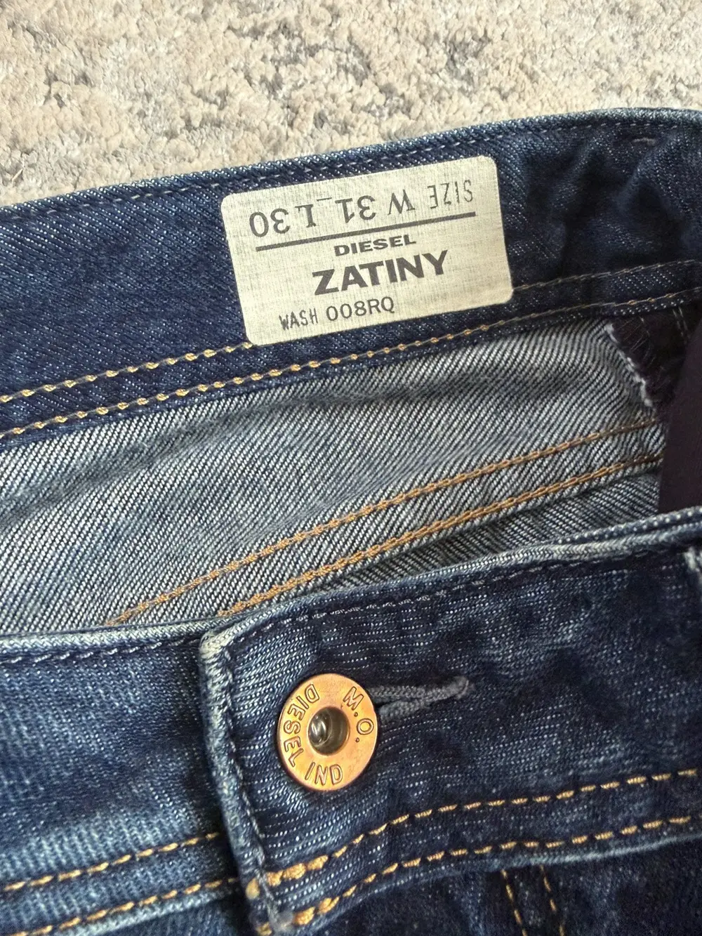 Diesel - AW08 Zatiny Bootcut Distressed Denim 16x30 - Image 3