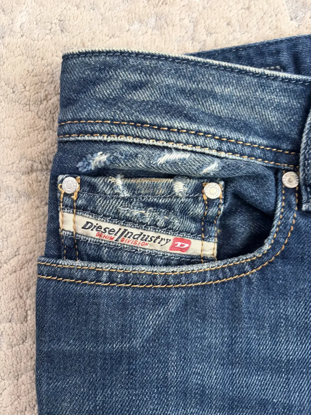 Diesel - AW08 Zatiny Bootcut Distressed Denim 16x30 - Image 2