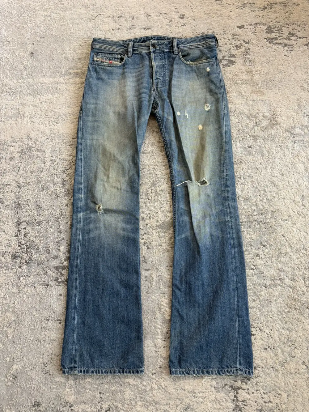 Diesel - AW09 Zatiny Bootcut Distressed Denim 32x33