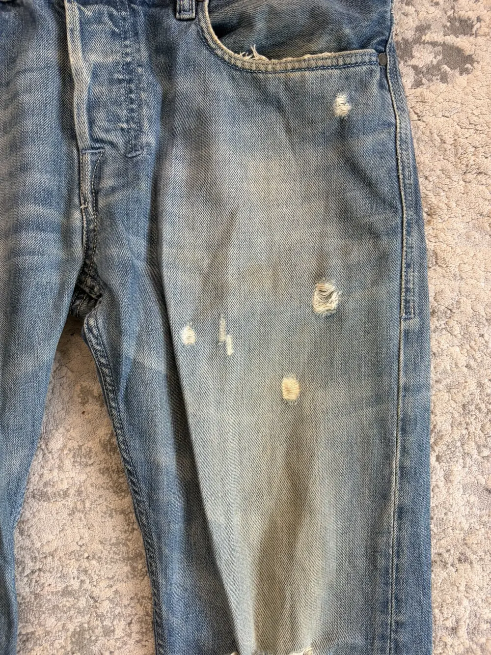 Diesel - AW09 Zatiny Bootcut Distressed Denim 32x33 - Image 4