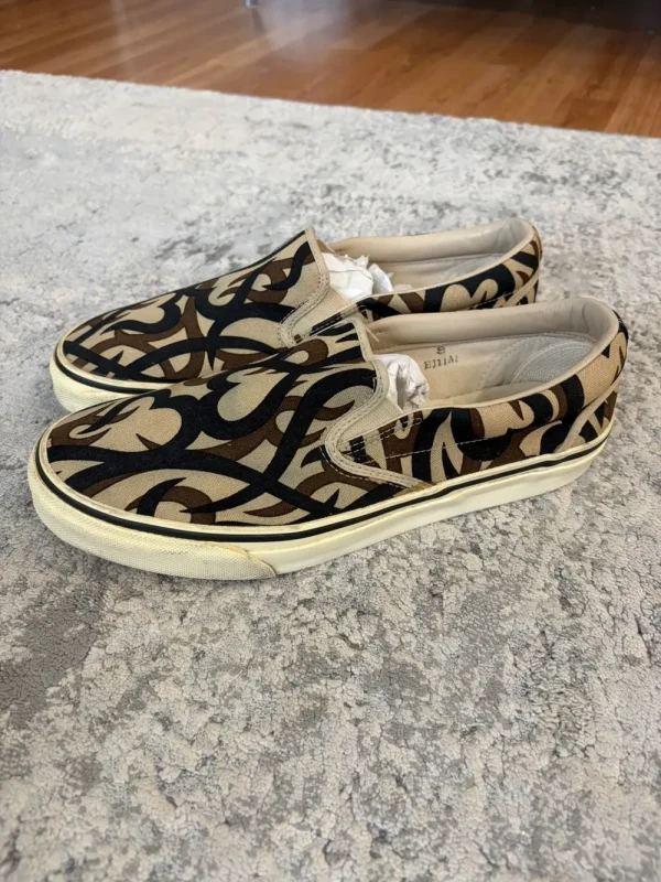 Number (N)ine - AW04 Tribal Slip on Sneakers 8US Mens