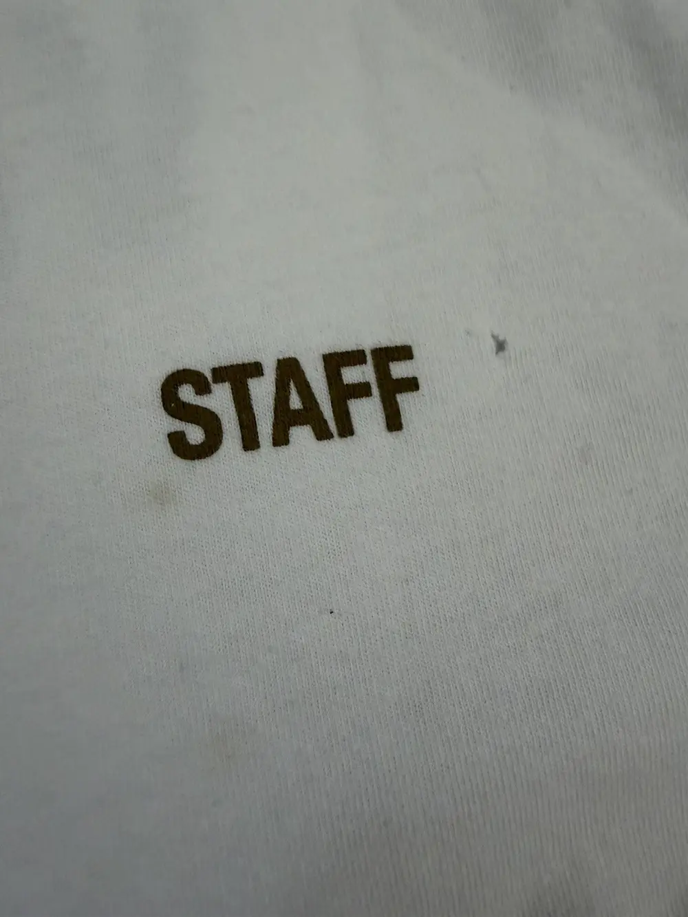 Vetements - AW17 Staff Back Logo T Shirt White 20x28 - Image 2
