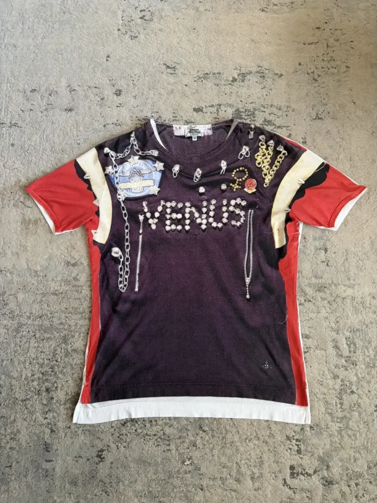 Vivienne Westwood - Venus Punk Illusion Tee 20.5x26