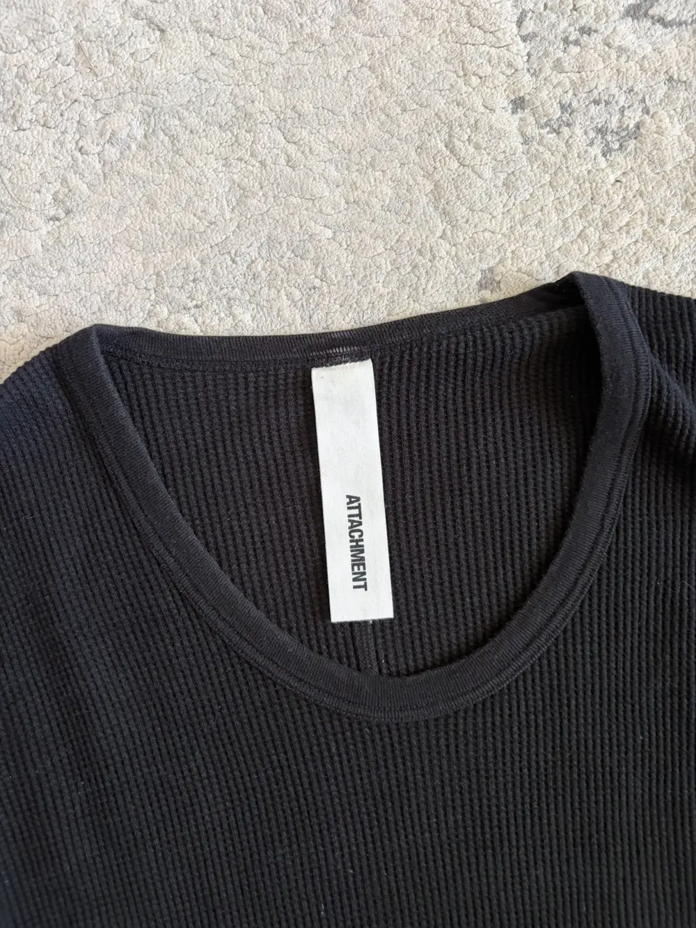 Attachment - Waffle Knit Long Sleeve 17x28 - Image 2