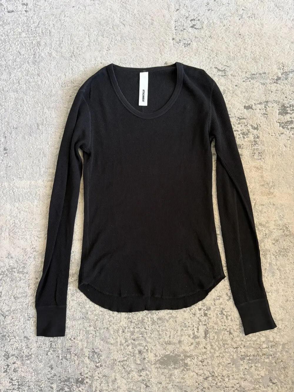 Attachment - Waffle Knit Long Sleeve 17x28