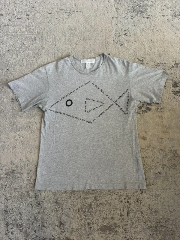 CDG SHIRT - Fih Poem Tee 20x26
