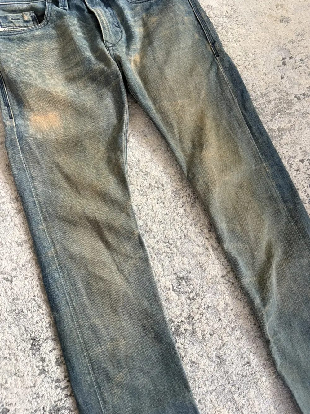 Diesel - SS07 Mudwash Thanaz Straight Tapered Jeans 29x32 - Image 4