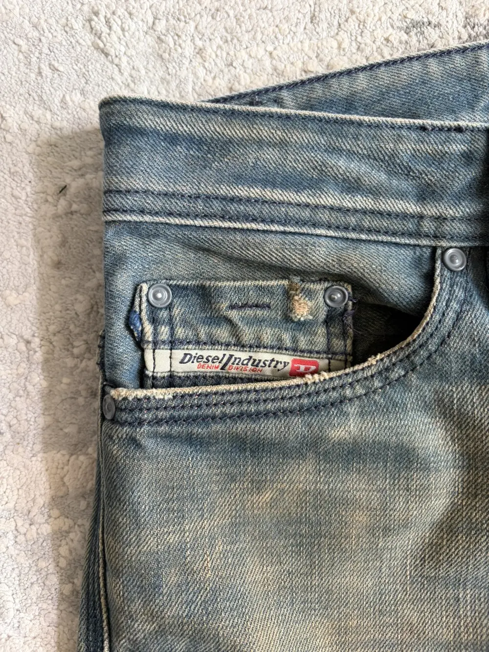 Diesel - SS07 Mudwash Thanaz Straight Tapered Jeans 29x32 - Image 2