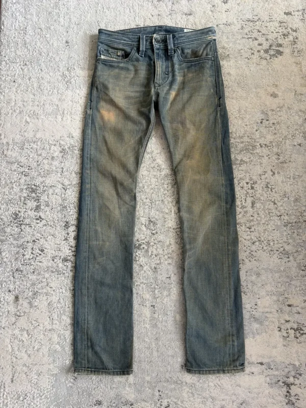 Diesel - SS07 Mudwash Thanaz Straight Tapered Jeans 29x32